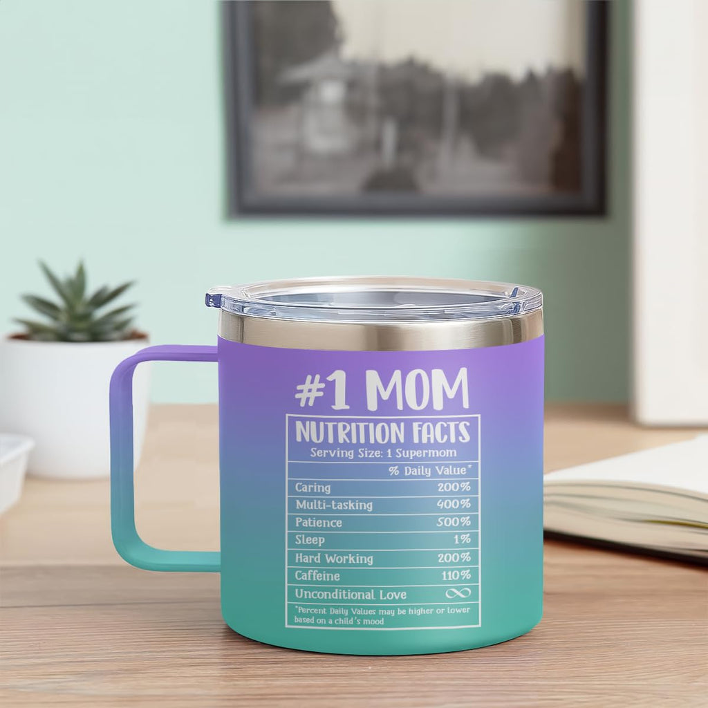 Purple Best Mom Ever Mug 14oz