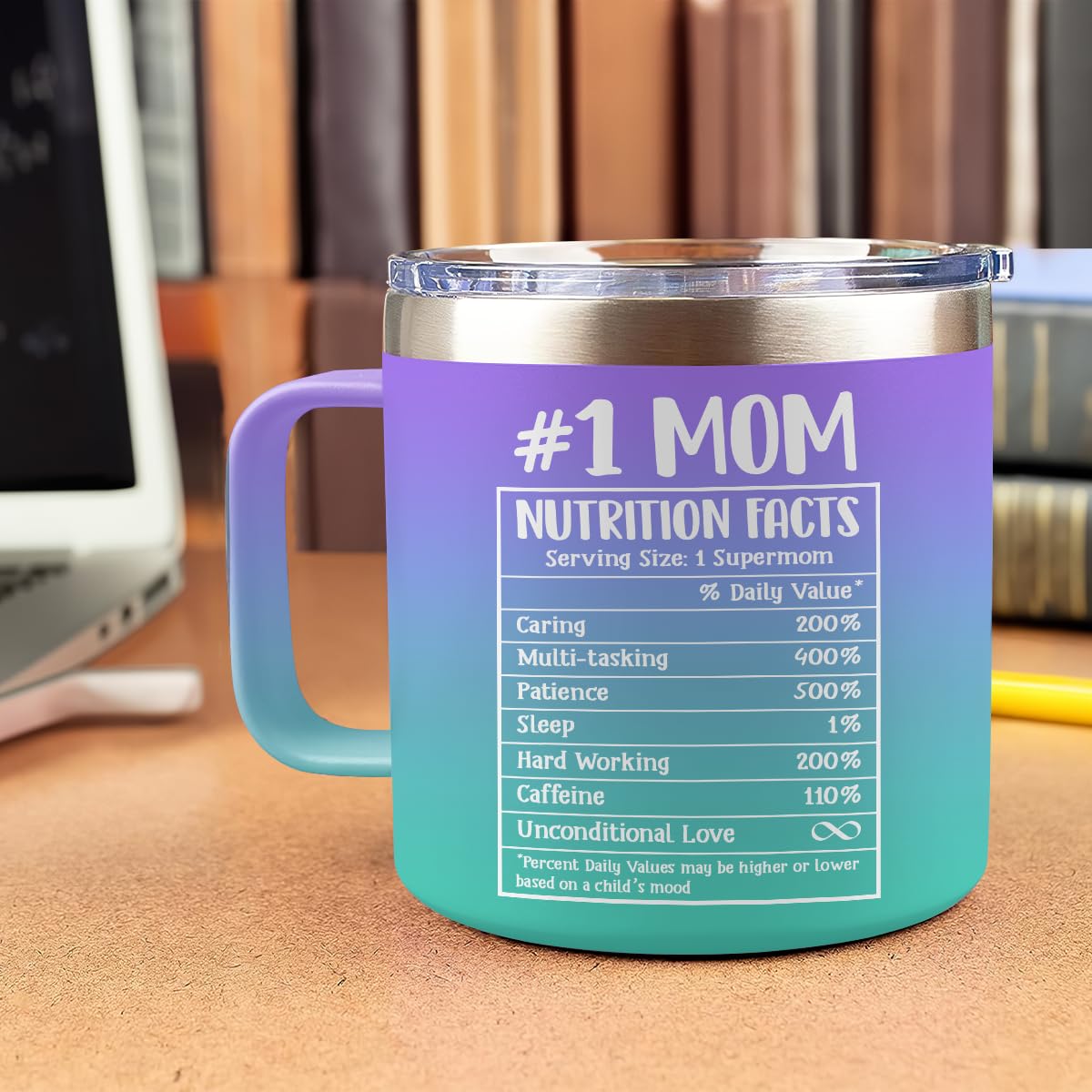 Purple Best Mom Ever Mug 14oz