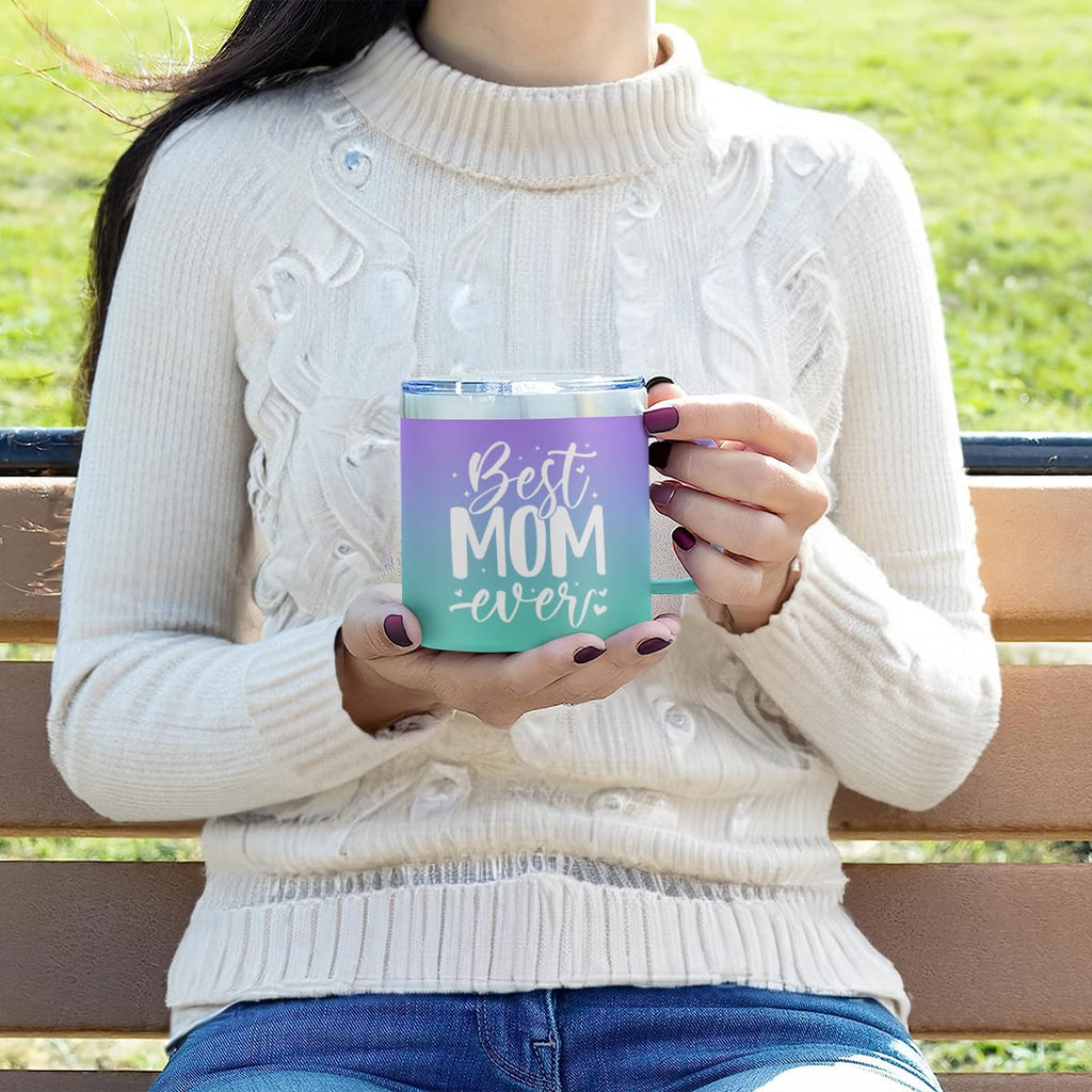 Purple Best Mom Ever Mug 14oz
