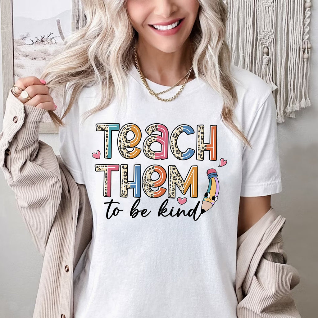 Sandjest Teachers T-Shirt Teacher Life Gift for Women Girl Friends