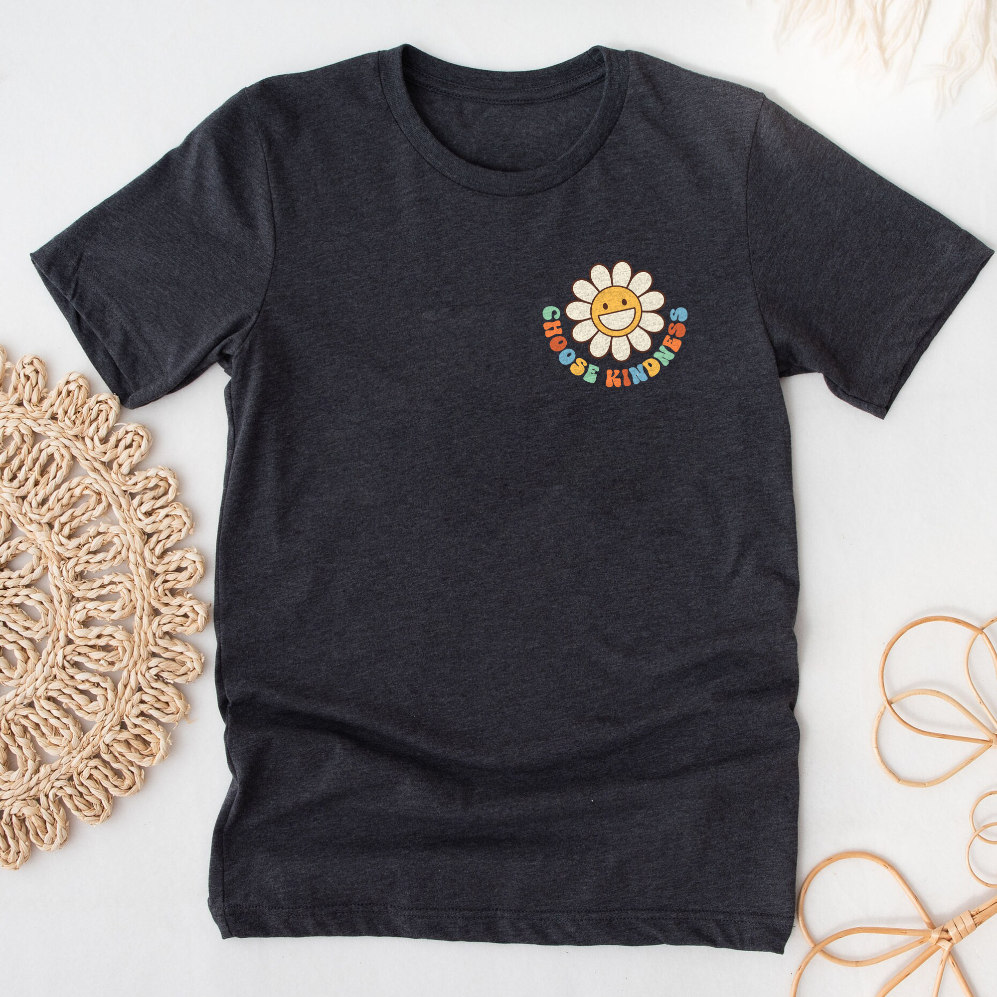 Sandjest Inspirational T-Shirt Remember Choose Kindness See the Good You Got This Gift for Women Girl Friends