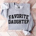 Sandjest Daughters T-Shirt Favorite Daughter Gift for Women Girl Friends