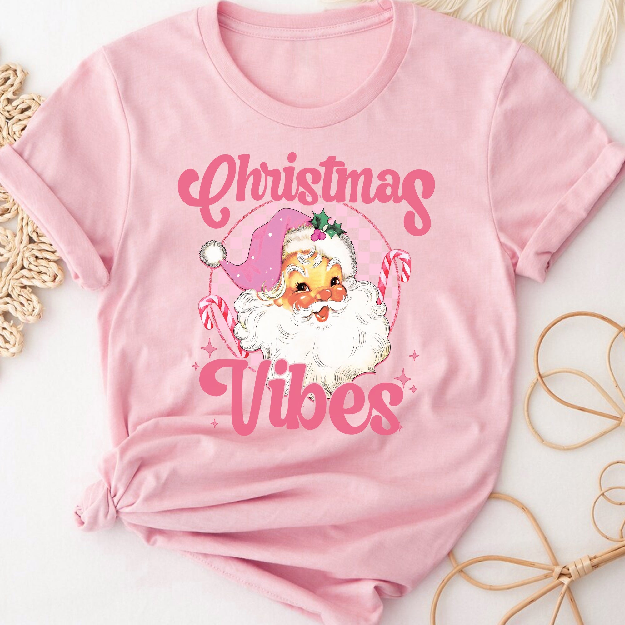 Sandjest Christmas Shirt, Funny Sarcastic Christmas Graphic Tee, Naughty Xmas Sweatshirt Gift, Skeleton Retro Christmas Vibes Tshirt