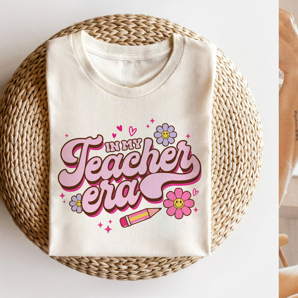Sandjest Teacher T-Shirt Teacher Era Gift for Teacher Professor