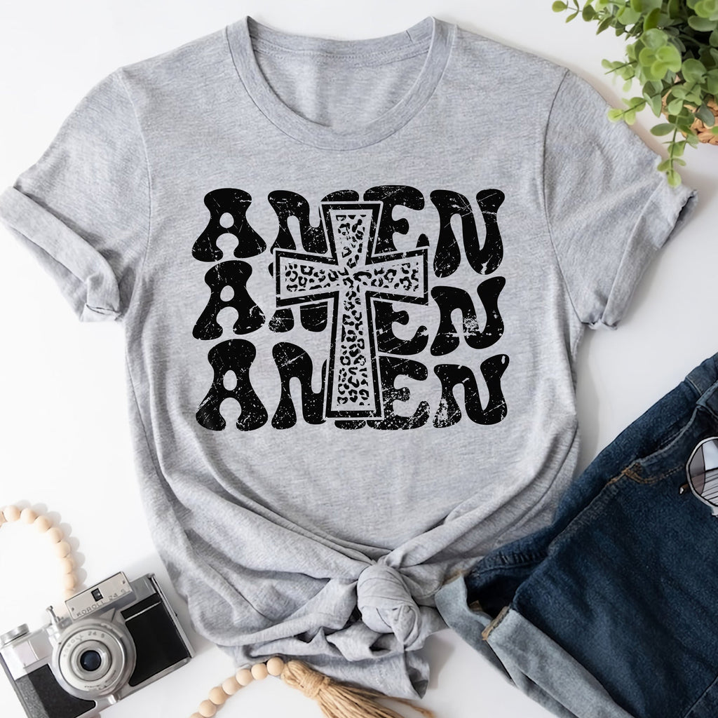 Sandjest Christian T-Shirt Good News Jesus Saves Gift for Women Girl Friends