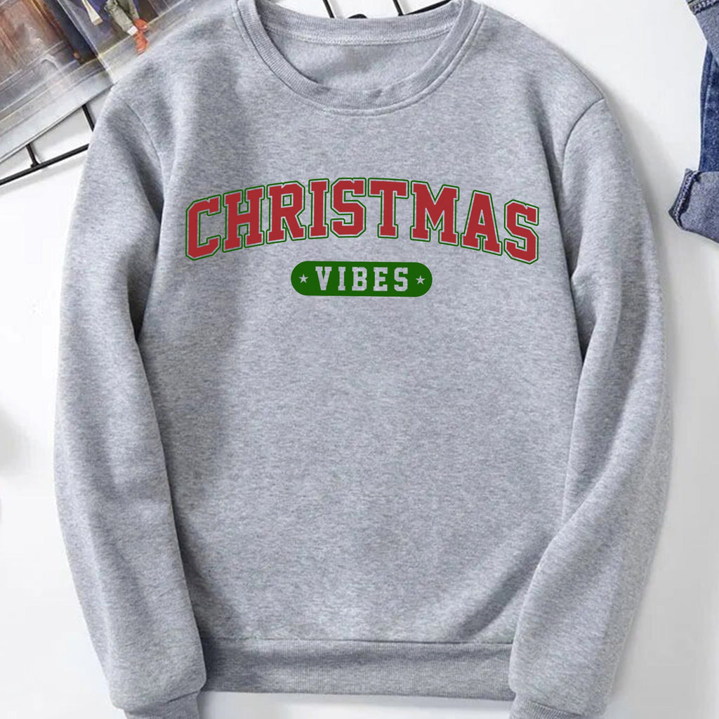 Sandjest Retro Christmas Vibes Sweatshirt, Cute Christmas Sweatshirt, Christmas Vibes Tshirt, Xmas Vibes Shirt, Christmas Gift, Christmas Vibes Tee