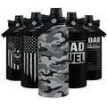 Camo Camouflage Chug Lid Water Bottle 32oz