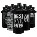 Best Dad Ever Insulated Water Bottle 32oz with 3-in-1 Lid