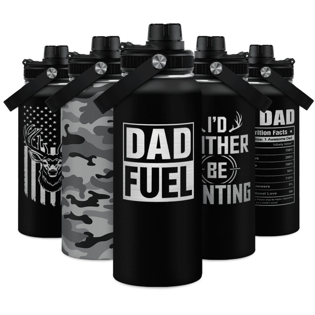 Dad Fuel Chug Lid Water Bottle 32oz
