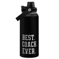 Black Coach Chug Lid Water Bottle 32oz