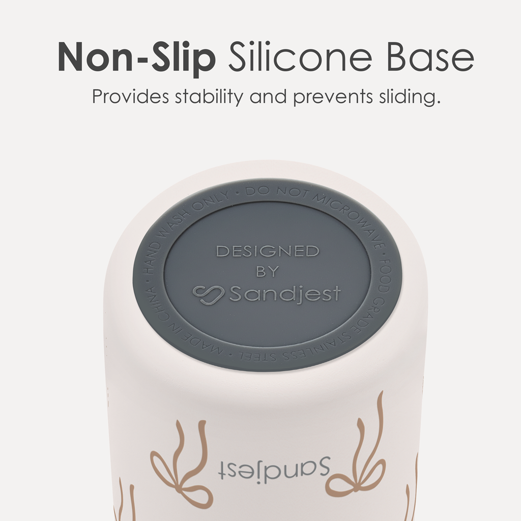 Brown Bow VividPop | Push-button Lid Water Bottle 32oz