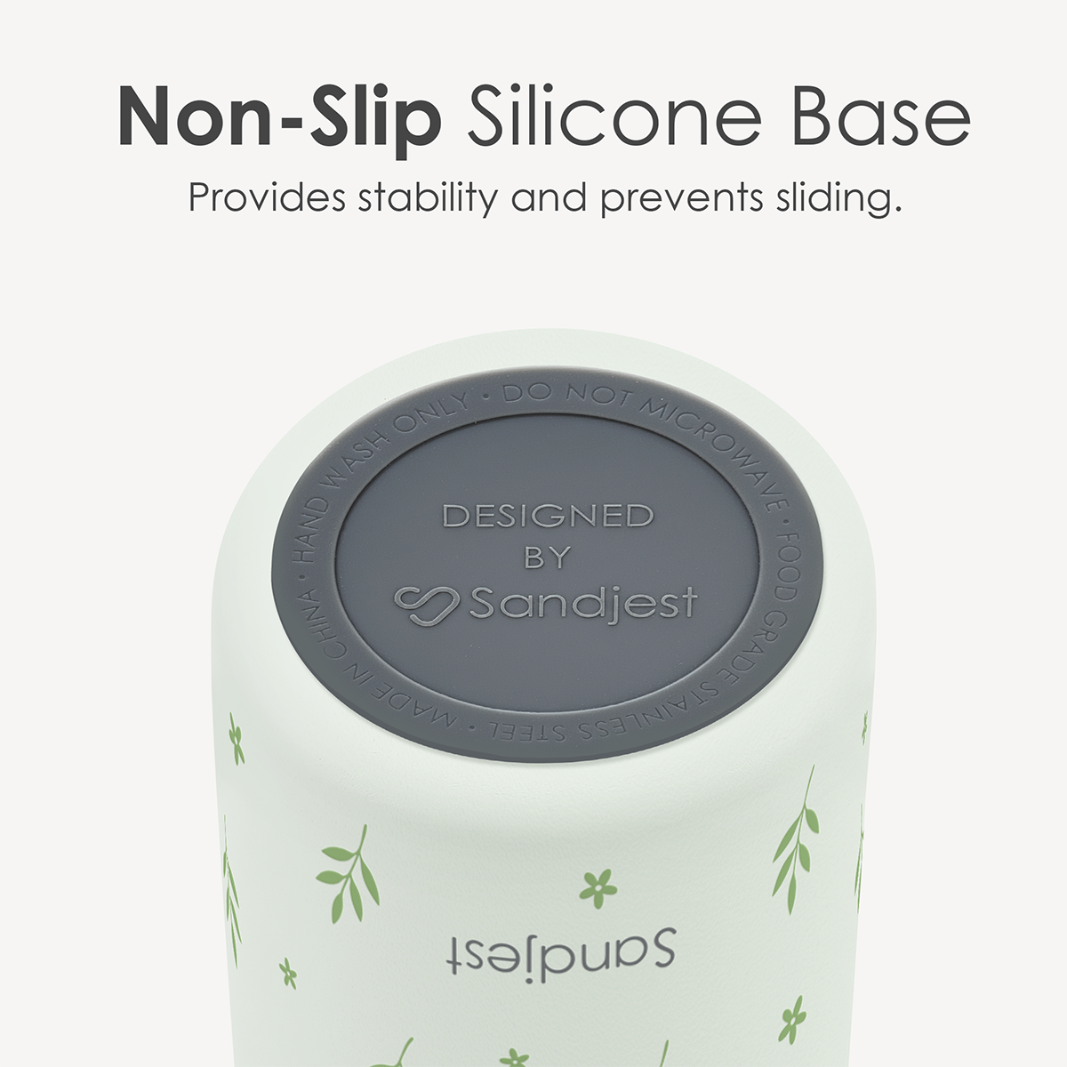 Botanical VividPop | Push-button Lid Water Bottle 32oz