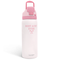 Pink Aunt VividPop | Push-button Lid Water Bottle 32oz
