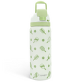 Green Pickleball VividPop | Push-button Lid Water Bottle 32oz