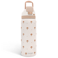 Brown Mushroom VividPop | Push-button Lid Water Bottle 32oz