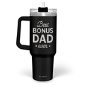 Bonus Dad Quencher Tumbler with Handle 40oz