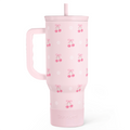 Pink Cherry Slidemate | Slider Tumbler with Handle 40oz