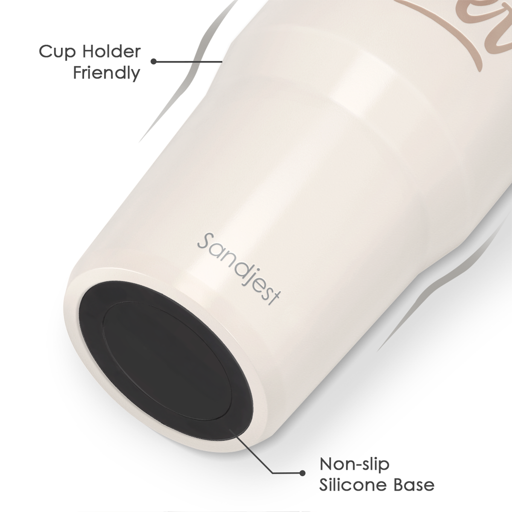 Brown Best Mom Ever TintFlip | Straw Lid Tumbler with Carry Handle 30oz
