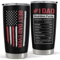 Black Best Dad Ever Stainless Steel Curved Tumbler 20oz