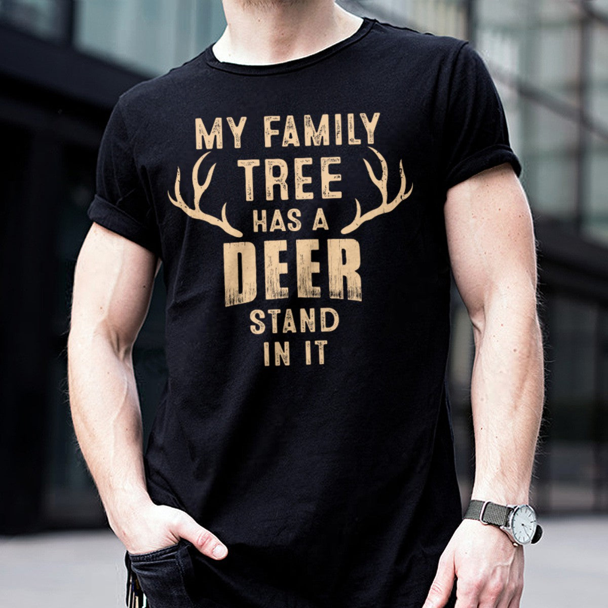 Friends, Birthday, Hunting Lovers, Husband, Brothers, Dad, Boyfriend, Father's Day, Funny T-Shirts, T-shirts For Men, Black, S