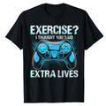 Game Lovers, Husband, Brothers, Dad, Boyfriend, Father's Day, T-shirts For Men, Funny T-Shirts, Black, S