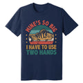 Friends, Birthday, Fishing, Husband, Brothers, Dad, Boyfriend, Father's Day, Funny T-Shirts, T-shirts For Men, Charcoal, S