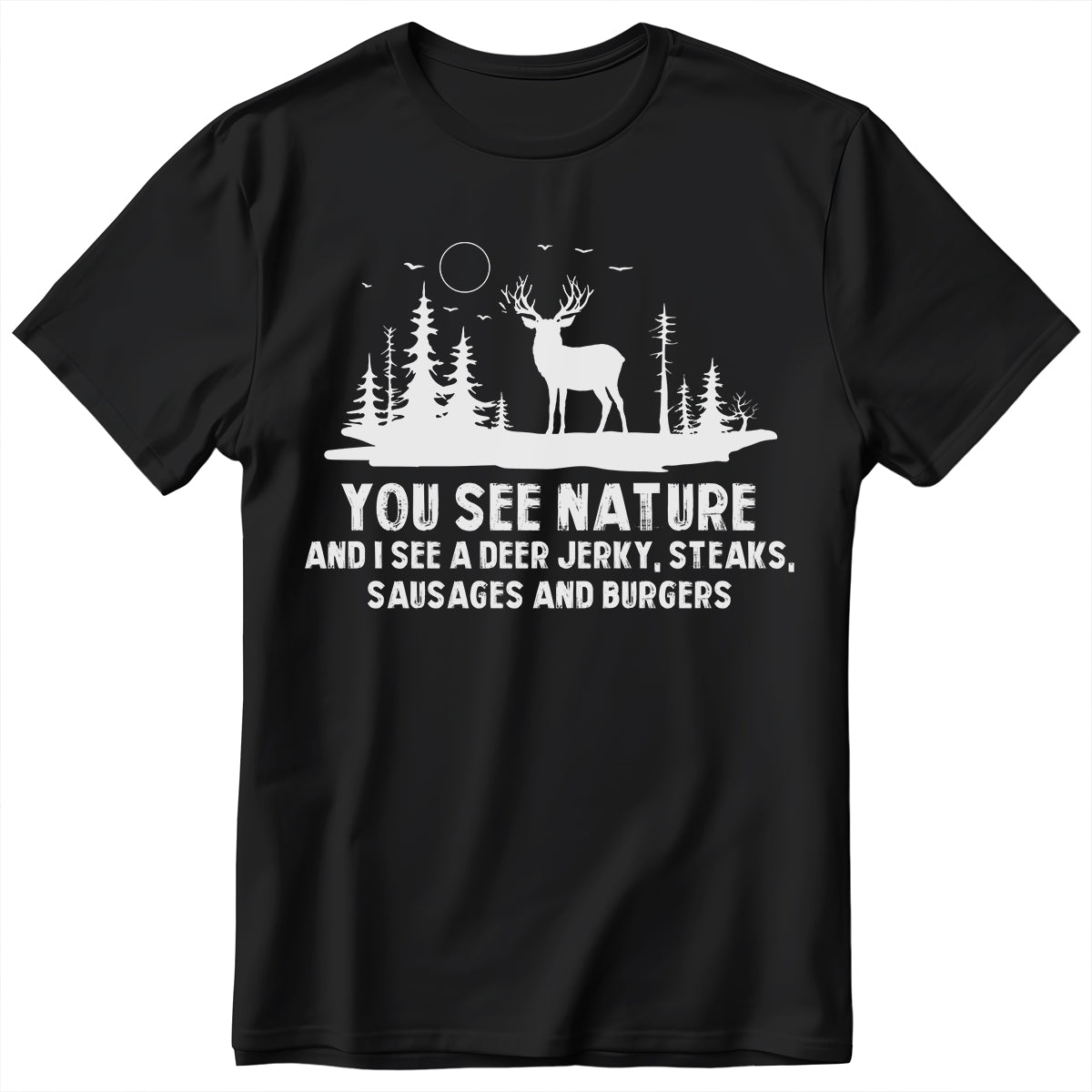 Hunting Lovers, Husband, Brothers, Dad, Boyfriend, Father's Day, T-Shirts For Men, Black, S