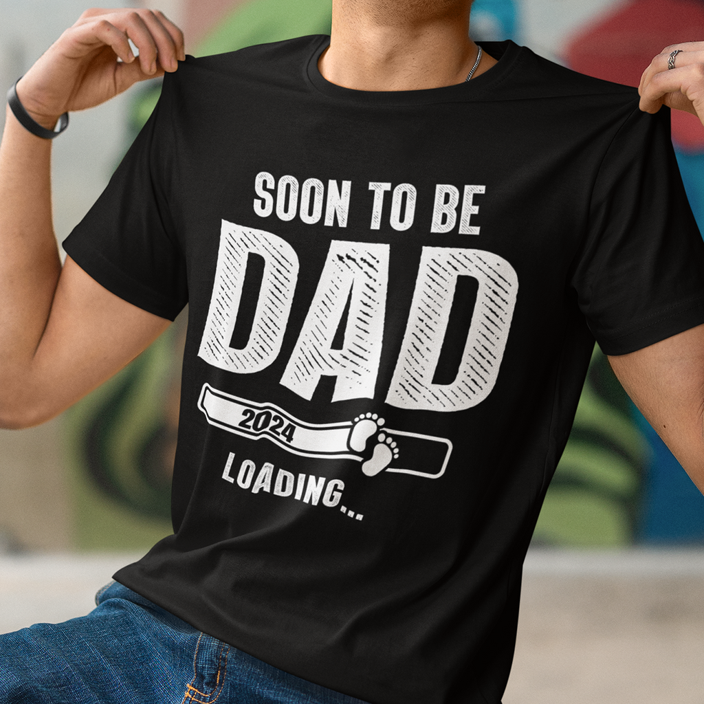 Husband, Dad, Father's Day, Funny T-shirt, T-Shirts For Men, Black, S