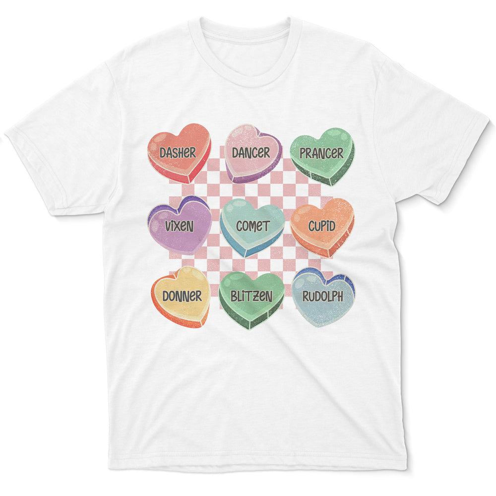 Personalized Christmas T-Shirt Custom Kids Name