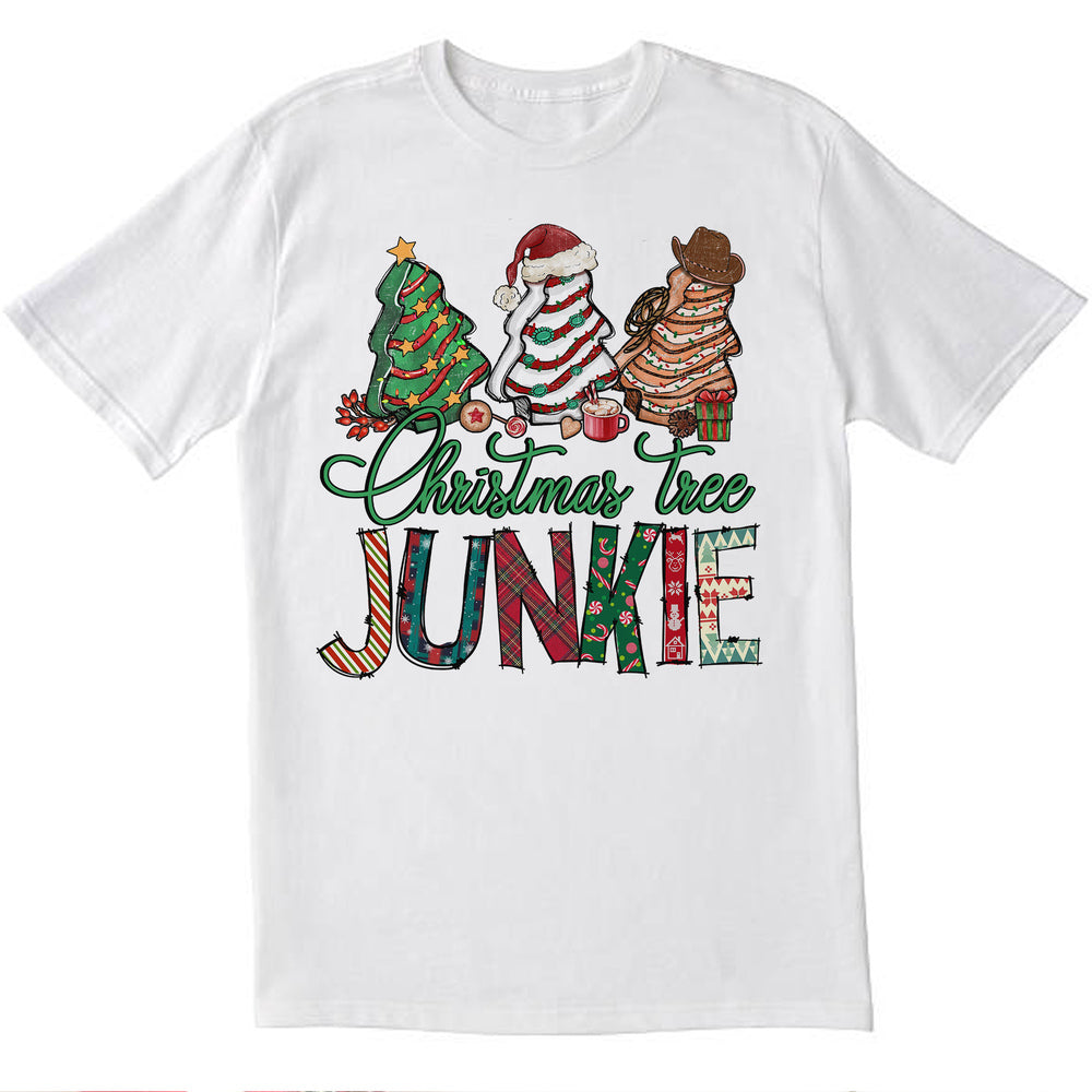 Personalized Christmas T-Shirt Junkie