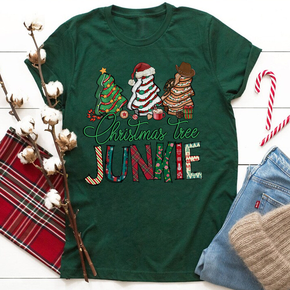 Personalized Christmas T-Shirt Junkie