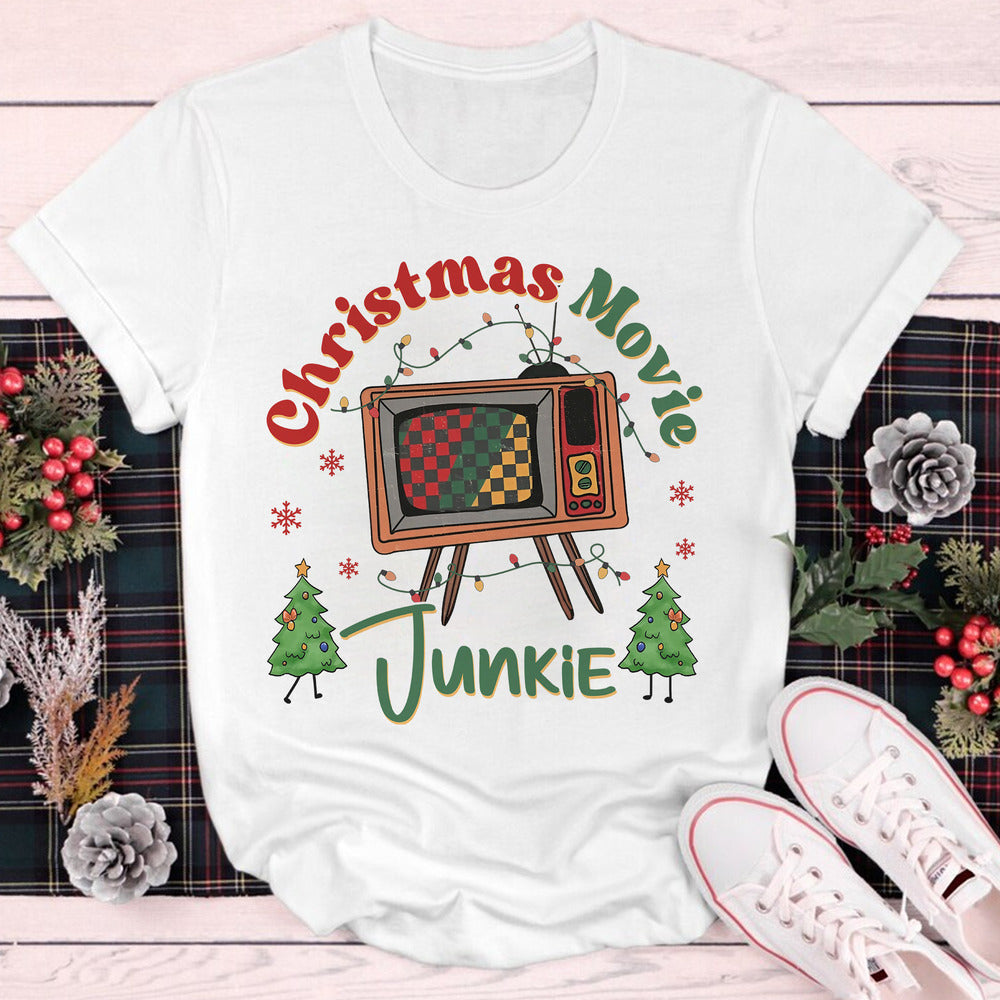 Personalized Christmas T-Shirt Movie