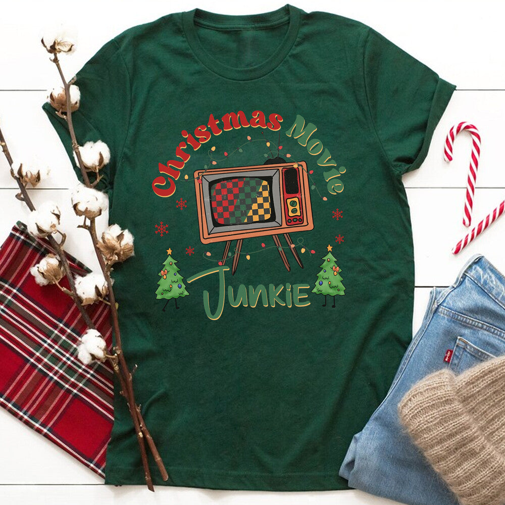 Personalized Christmas T-Shirt Movie