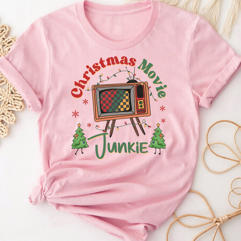 Personalized Christmas T-Shirt Movie