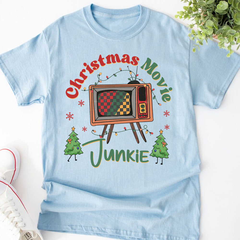 Personalized Christmas T-Shirt Movie