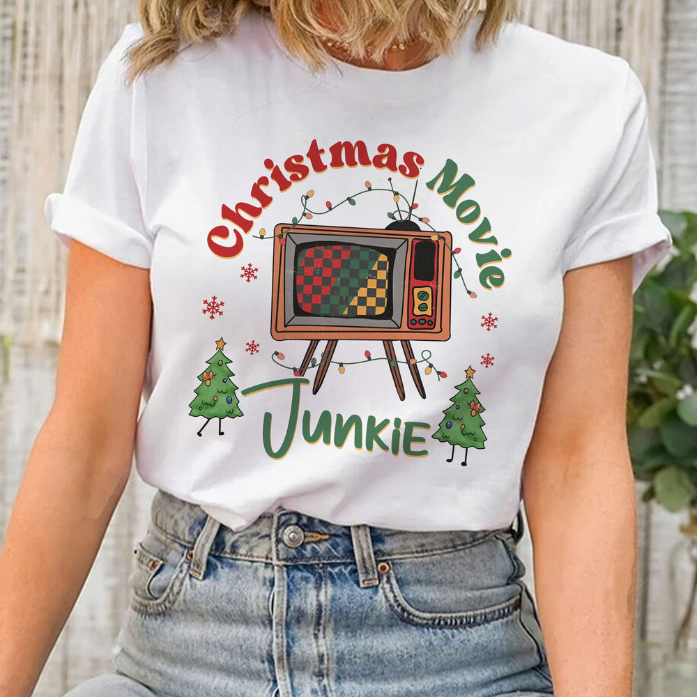 Personalized Christmas T-Shirt Movie
