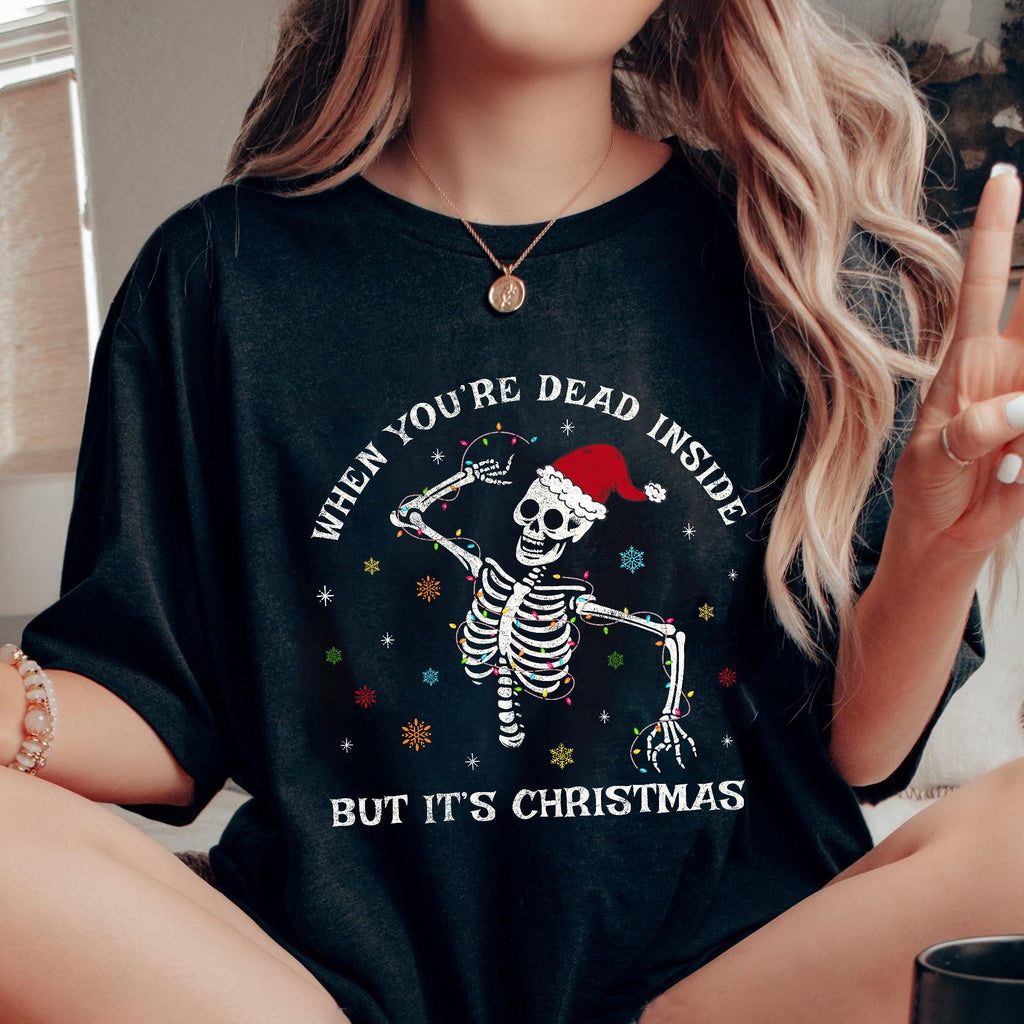 Sandjest Christmas Tshirt Farm Fresh Christmas Trees Gift for Women Girl Friend