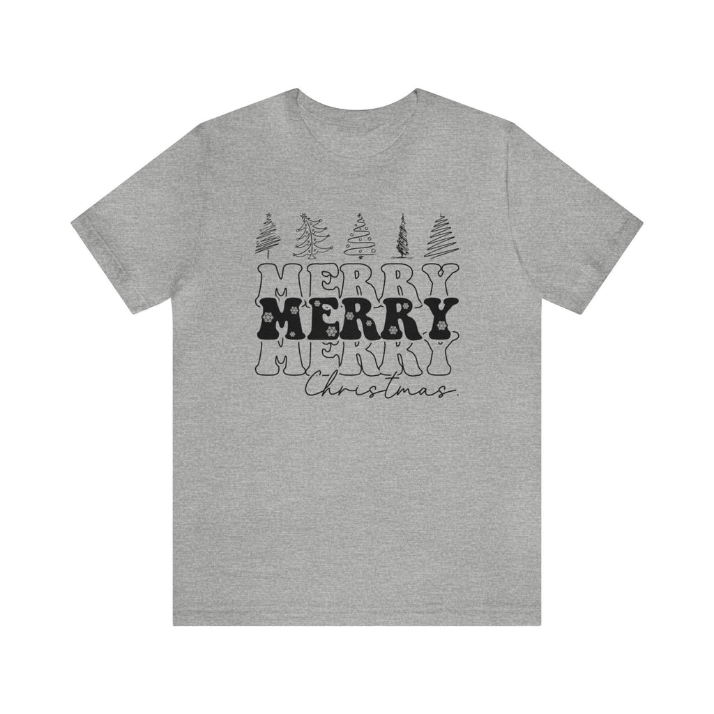Sandjest Merry Christmas T-Shirt Xmas Gift for Friend Women Men Boy Girl