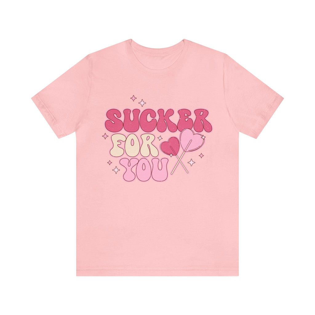 Sandjest Valentine Tee Shirt Sucker for You Gift for Wife Girlfriend
