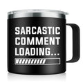 Black Funny Mug 14oz