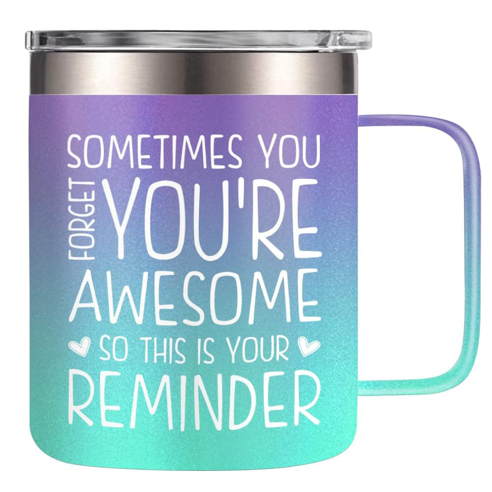 Purple Inspirational Mug 14oz