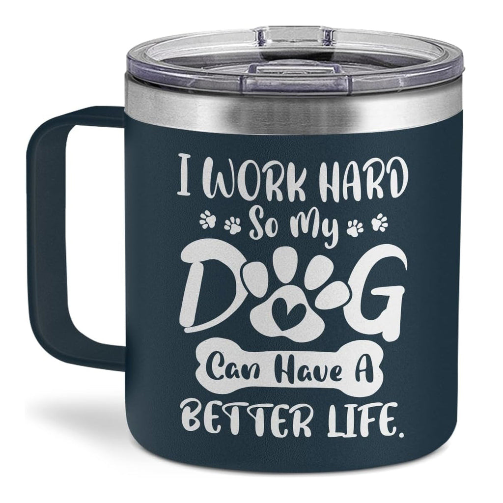 Blue Dog Mug 14oz