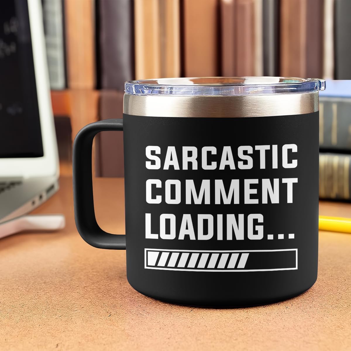 Black Funny Mug 14oz