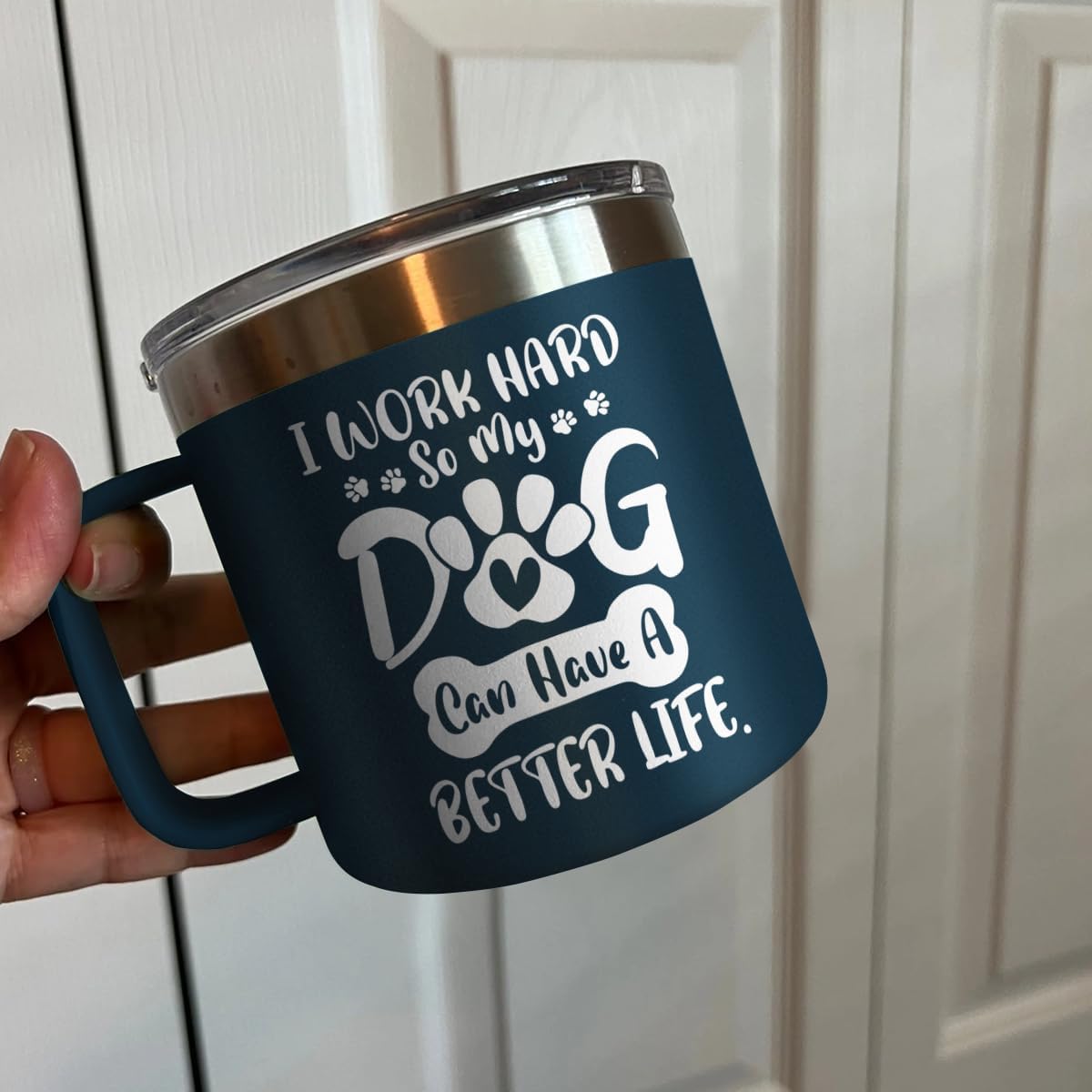 Blue Dog Mug 14oz