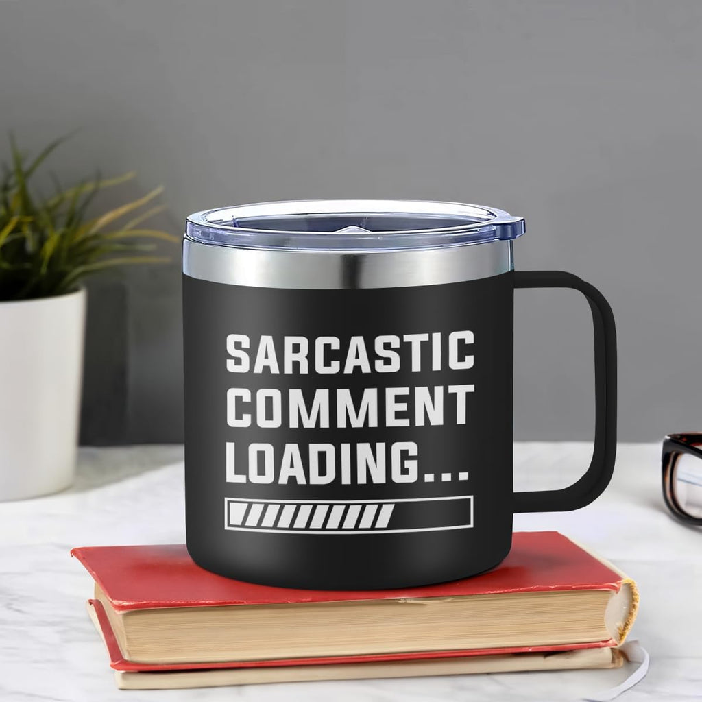 Black Funny Mug 14oz