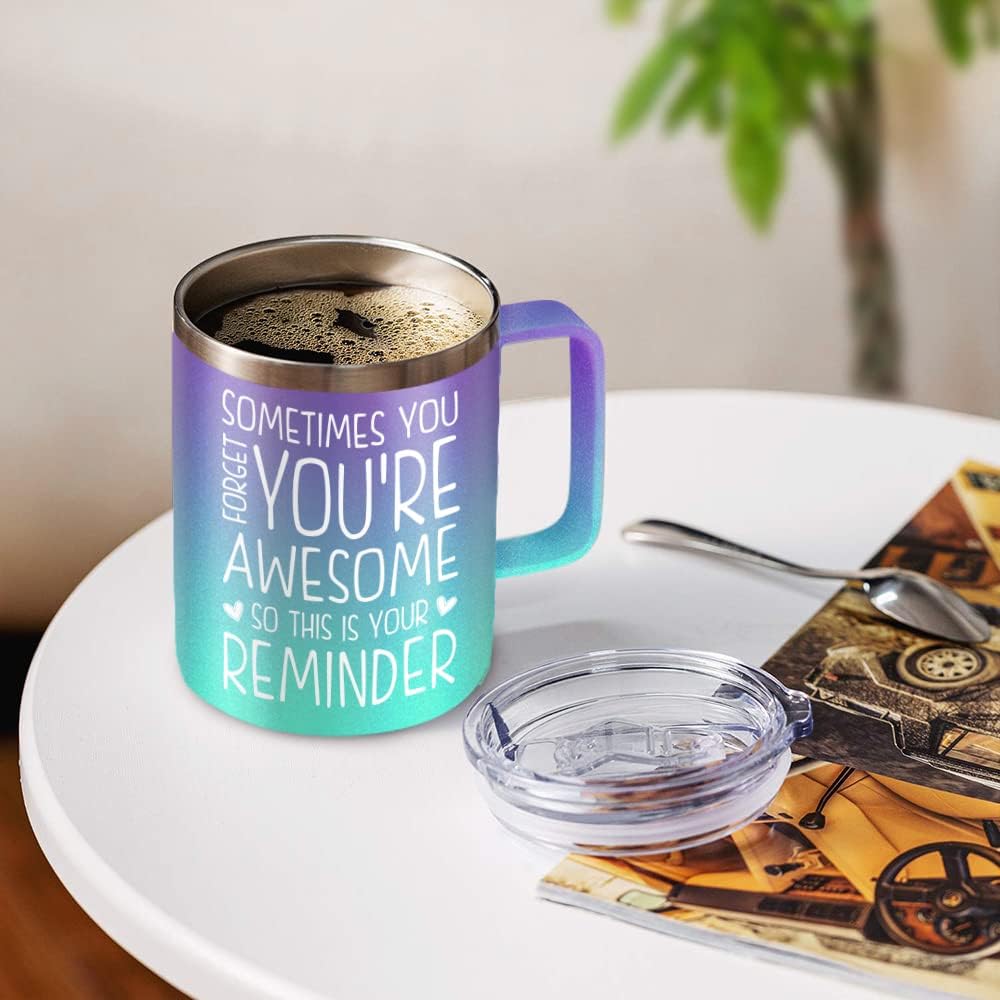 Purple Inspirational Mug 14oz