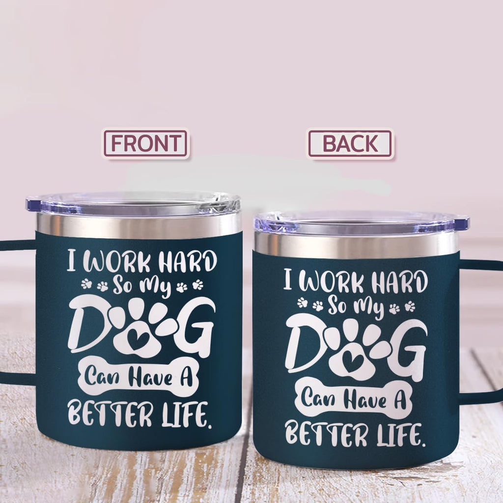 Blue Dog Mug 14oz