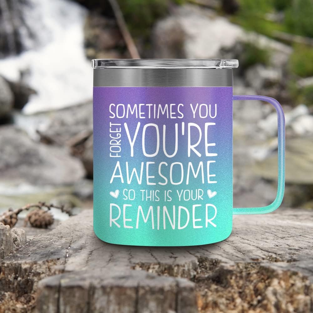 Purple Inspirational Mug 14oz