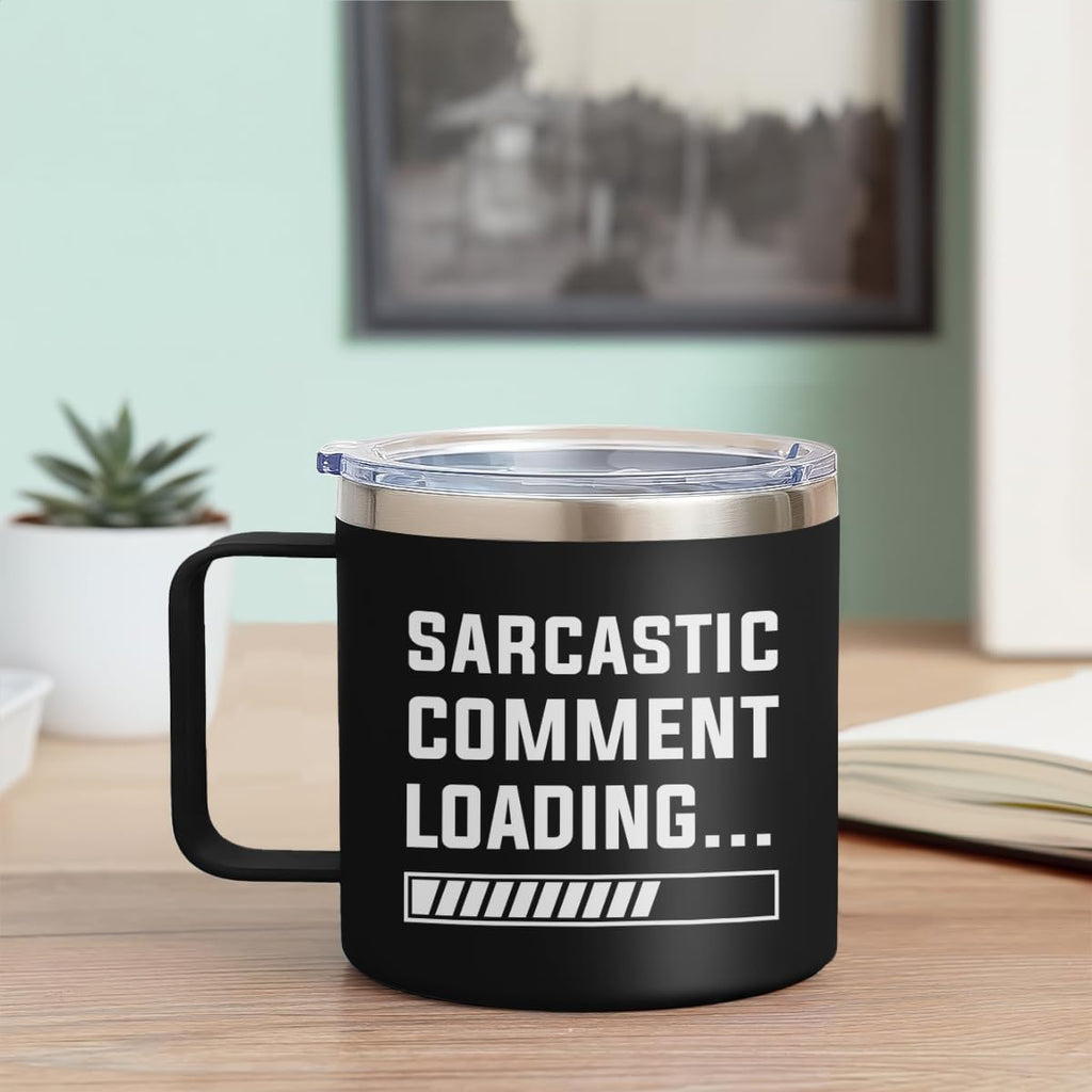 Black Funny Mug 14oz