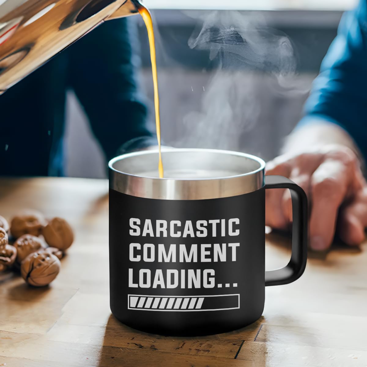 Black Funny Mug 14oz